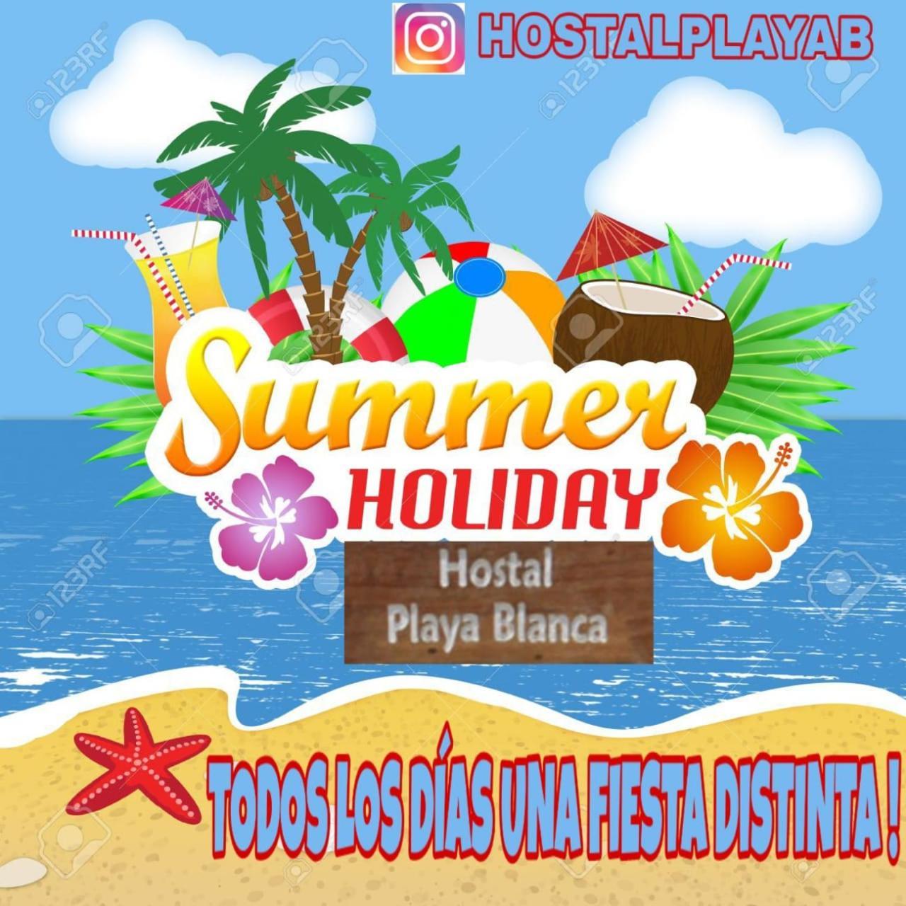 Hostal Playa Blanca Kültér fotó